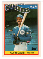 Alvin Davis - Seattle Mariners (MLB Baseball Card) 1988 Topps UK Mini # 17 Mint