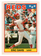 Eric Davis - Cincinnati Reds (MLB Baseball Card) 1988 Topps UK Mini # 18 Mint