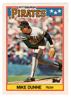 Mike Dunne - Pittsburgh Pirates (MLB Baseball Card) 1988 Topps UK Mini # 21 Mint