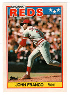 John Franco - Cincinnati Reds (MLB Baseball Card) 1988 Topps UK Mini # 24 Mint