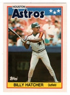 Billy Hatcher - Houston Astros (MLB Baseball Card) 1988 Topps UK Mini # 30 Mint
