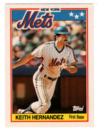 Keith Hernandez - New York Mets (MLB Baseball Card) 1988 Topps UK Mini # 33 Mint