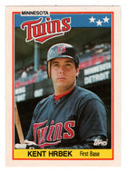 Kent Hrbek - Minnesota Twins (MLB Baseball Card) 1988 Topps UK Mini # 37 Mint