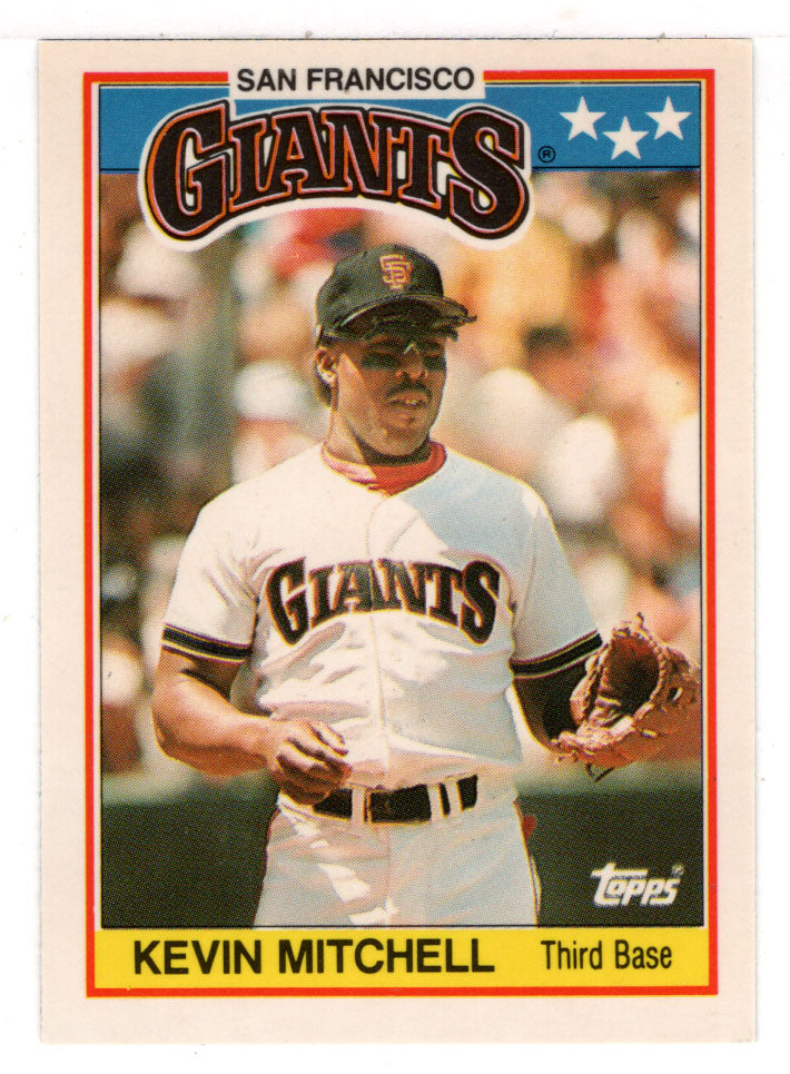 Kevin Mitchell - San Francisco Giants (MLB Baseball Card) 1988 Topps UK Mini # 48 Mint