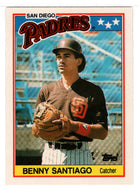 Benny Santiago - San Diego Padres (MLB Baseball Card) 1988 Topps UK Mini # 66 Mint
