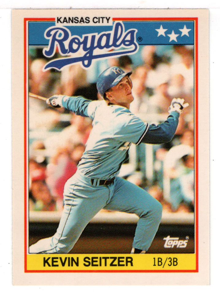 Kevin Seitzer - Kansas City Royals (MLB Baseball Card) 1988 Topps UK Mini # 69 Mint