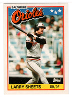 Larry Sheets - Baltimore Orioles (MLB Baseball Card) 1988 Topps UK Mini # 70 Mint