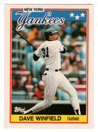 Dave Winfield - New York Yankees (MLB Baseball Card) 1988 Topps UK Mini # 85 Mint