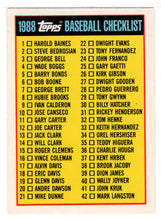 Load image into Gallery viewer, Checklist (MLB Baseball Card) 1988 Topps UK Mini # 88 Mint

