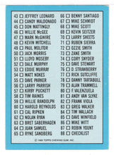 Load image into Gallery viewer, Checklist (MLB Baseball Card) 1988 Topps UK Mini # 88 Mint
