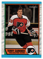 Terry Carkner RC - Philadelphia Flyers (NHL Hockey Card) 1989-90 O-Pee-Chee # 3 Mint