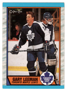 Gary Leeman - Toronto Maple Leafs (NHL Hockey Card) 1989-90 O-Pee-Chee # 22 Mint