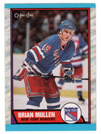 Brian Mullen - New York Rangers (NHL Hockey Card) 1989-90 O-Pee-Chee # 24 Mint