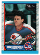 Randy Cunneyworth - Winnipeg Jets (NHL Hockey Card) 1989-90 O-Pee-Chee # 63 Mint