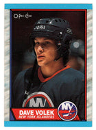 David Volek RC - New York Islanders (NHL Hockey Card) 1989-90 O-Pee-Chee # 85 Mint