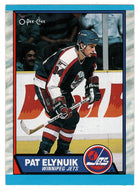 Pat Elynuik RC - Winnipeg Jets (NHL Hockey Card) 1989-90 O-Pee-Chee # 94 Mint