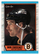 Bob Sweeney - Boston Bruins (NHL Hockey Card) 1989-90 O-Pee-Chee # 135 Mint