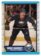 Mike Ramsey - Buffalo Sabres (NHL Hockey Card) 1989-90 O-Pee-Chee # 140 Mint