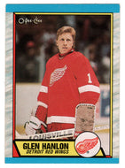 Glen Hanlon - Detroit Red Wings (NHL Hockey Card) 1989-90 O-Pee-Chee # 144 Mint