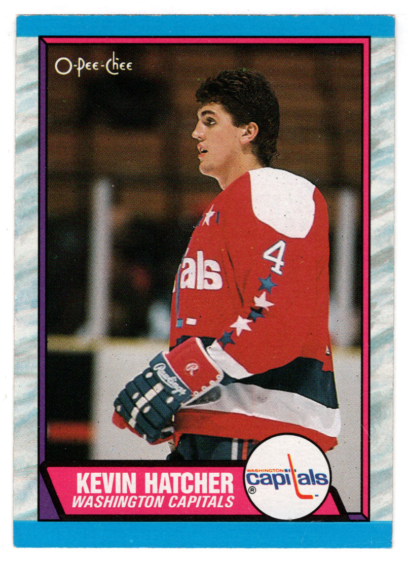 Kevin Hatcher - Washington Capitals (NHL Hockey Card) 1989-90 O-Pee-Chee # 146 Mint