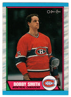 Bobby Smith - Montreal Canadiens (NHL Hockey Card) 1989-90 O-Pee-Chee # 188 Mint