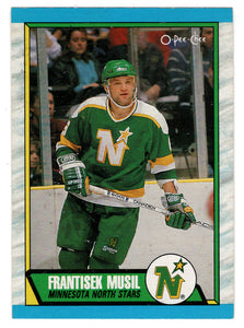 Frantisek Musil RC - Minnesota North Stars (NHL Hockey Card) 1989-90 O-Pee-Chee # 217 Mint