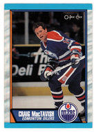 Craig MacTavish - Edmonton Oilers (NHL Hockey Card) 1989-90 O-Pee-Chee # 230 Mint