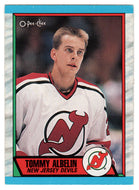 Tommy Albelin - New Jersey Devils (NHL Hockey Card) 1989-90 O-Pee-Chee # 241 Mint