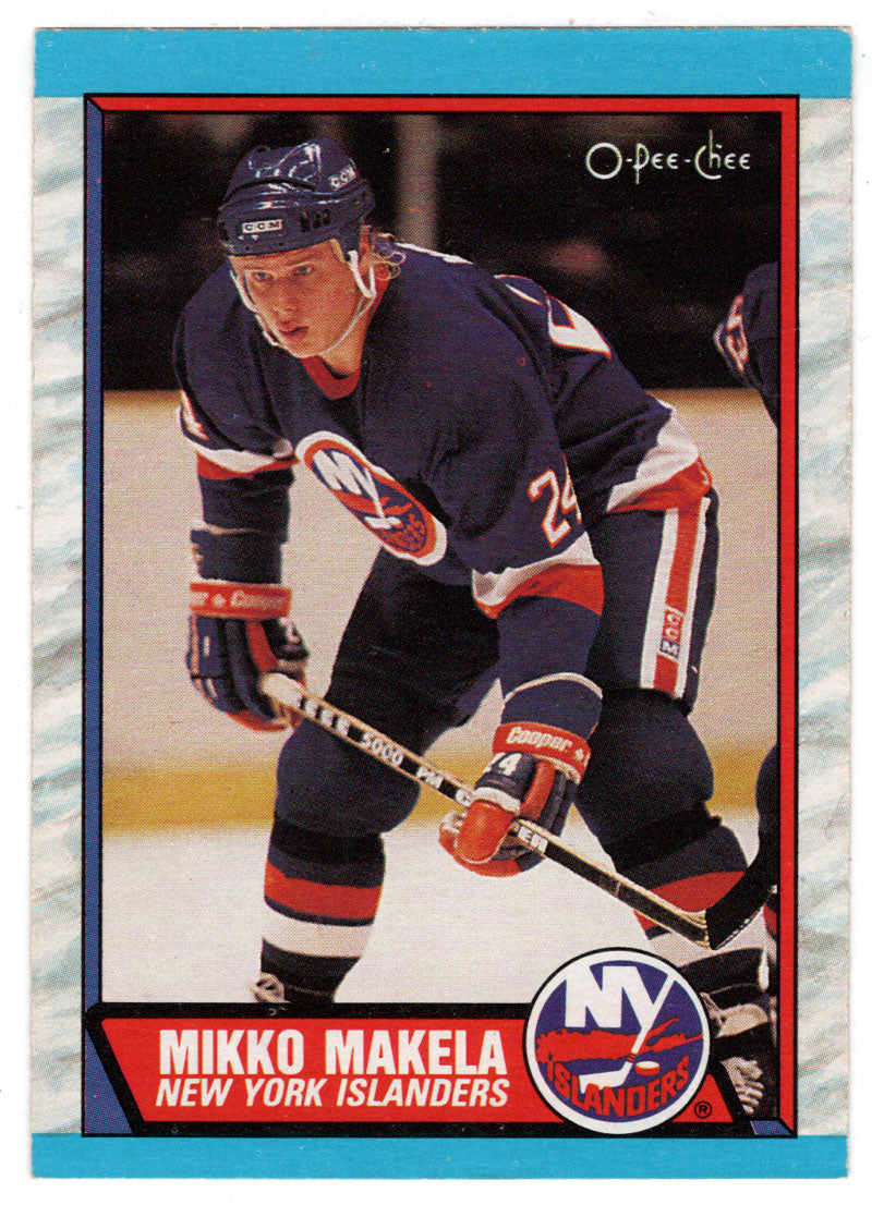 Mikko Makela - New York Islanders (NHL Hockey Card) 1989-90 O-Pee-Chee # 247 Mint