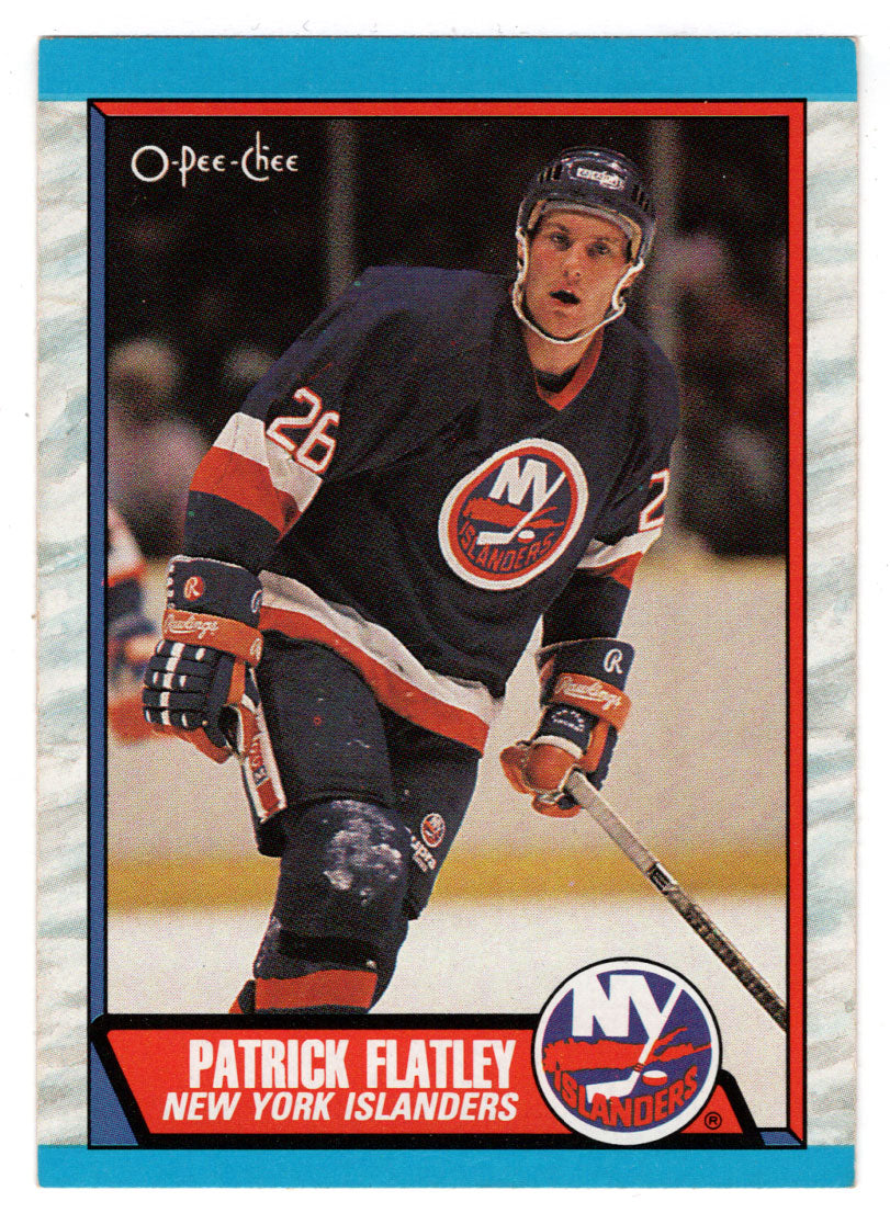 Pat Flatley - New York Islanders (NHL Hockey Card) 1989-90 O-Pee-Chee # 250 Mint
