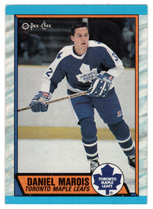 Daniel Marois RC - Toronto Maple Leafs (NHL Hockey Card) 1989-90 O-Pee-Chee # 273 Mint