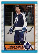 Brad Marsh - Toronto Maple Leafs (NHL Hockey Card) 1989-90 O-Pee-Chee # 276 Mint