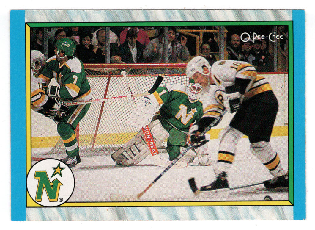 Minnesota North Stars Team Stat Card (NHL Hockey Card) 1989-90 O-Pee-Chee # 306 Mint