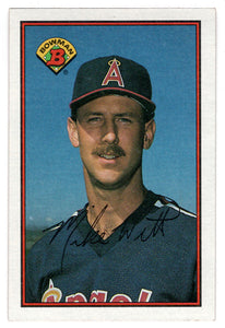 Mike Witt - California Angels (MLB Baseball Card) 1989 Bowman # 42 Mint