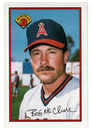 Bob McClure - California Angels (MLB Baseball Card) 1989 Bowman # 43 Mint