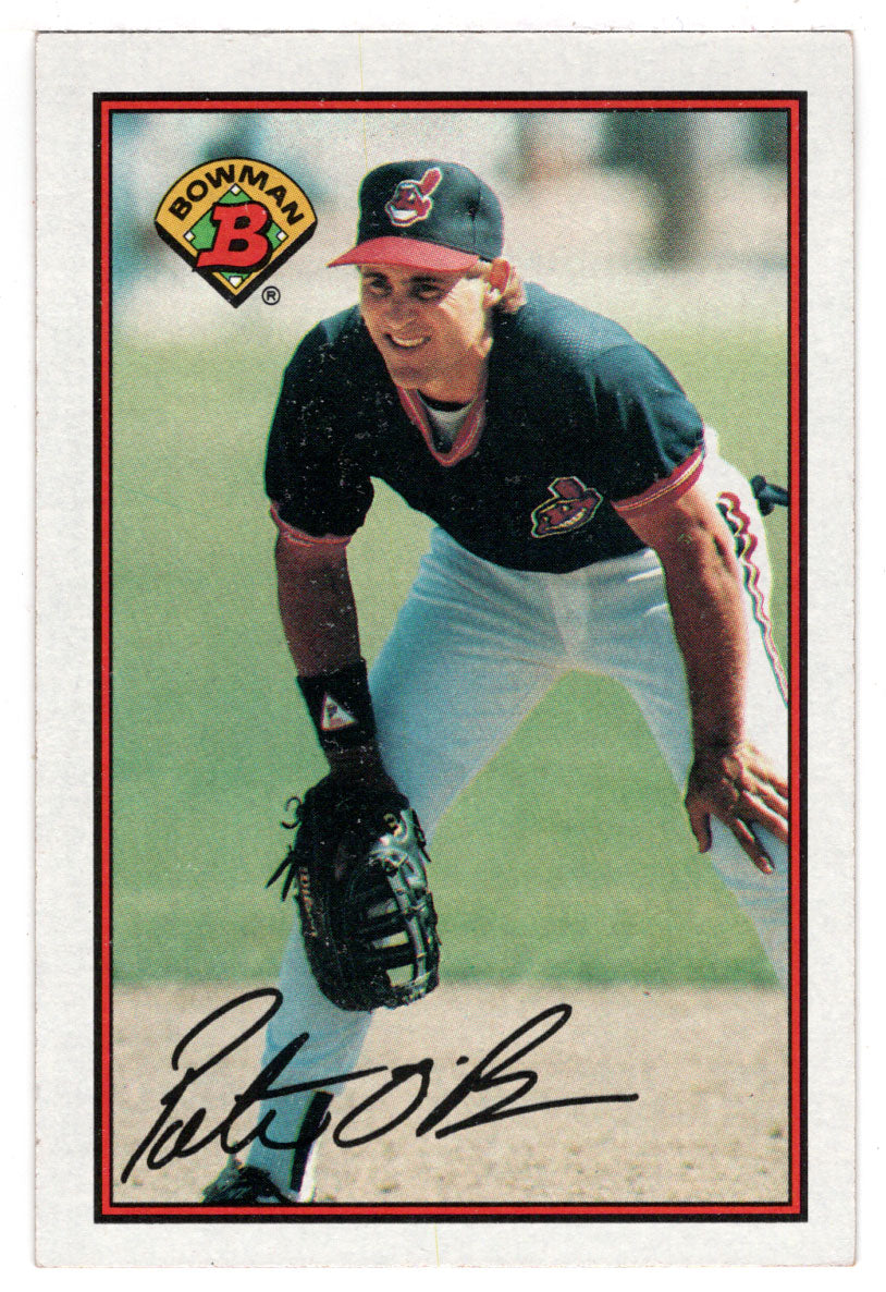 Pete O'Brien - Cleveland Indians (MLB Baseball Card) 1989 Bowman # 84 Mint