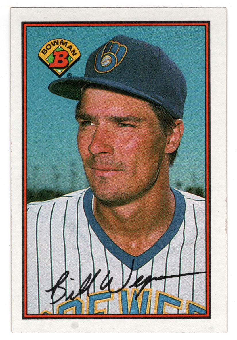 Bill Wegman - Milwaukee Brewers (MLB Baseball Card) 1989 Bowman # 135 Mint
