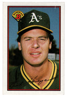 Rick Honeycutt - Oakland Athletics (MLB Baseball Card) 1989 Bowman # 187 Mint