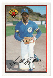 Harold Reynolds - Seattle Mariners (MLB Baseball Card) 1989 Bowman # 210 Mint