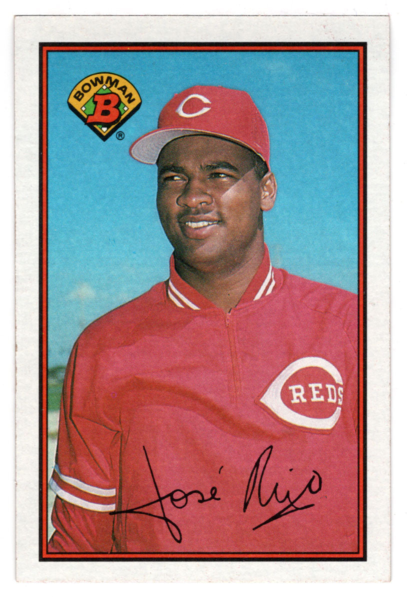 Jose Rijo - Cincinnati Reds (MLB Baseball Card) 1989 Bowman # 300 Mint