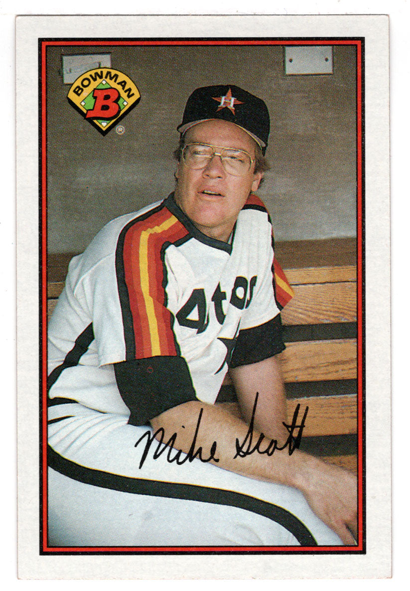 Mike Scott - Houston Astros (MLB Baseball Card) 1989 Bowman # 322 Mint