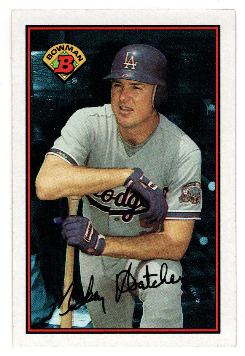 Mickey Hatcher - Los Angeles Dodgers (MLB Baseball Card) 1989 Bowman # 347 Mint