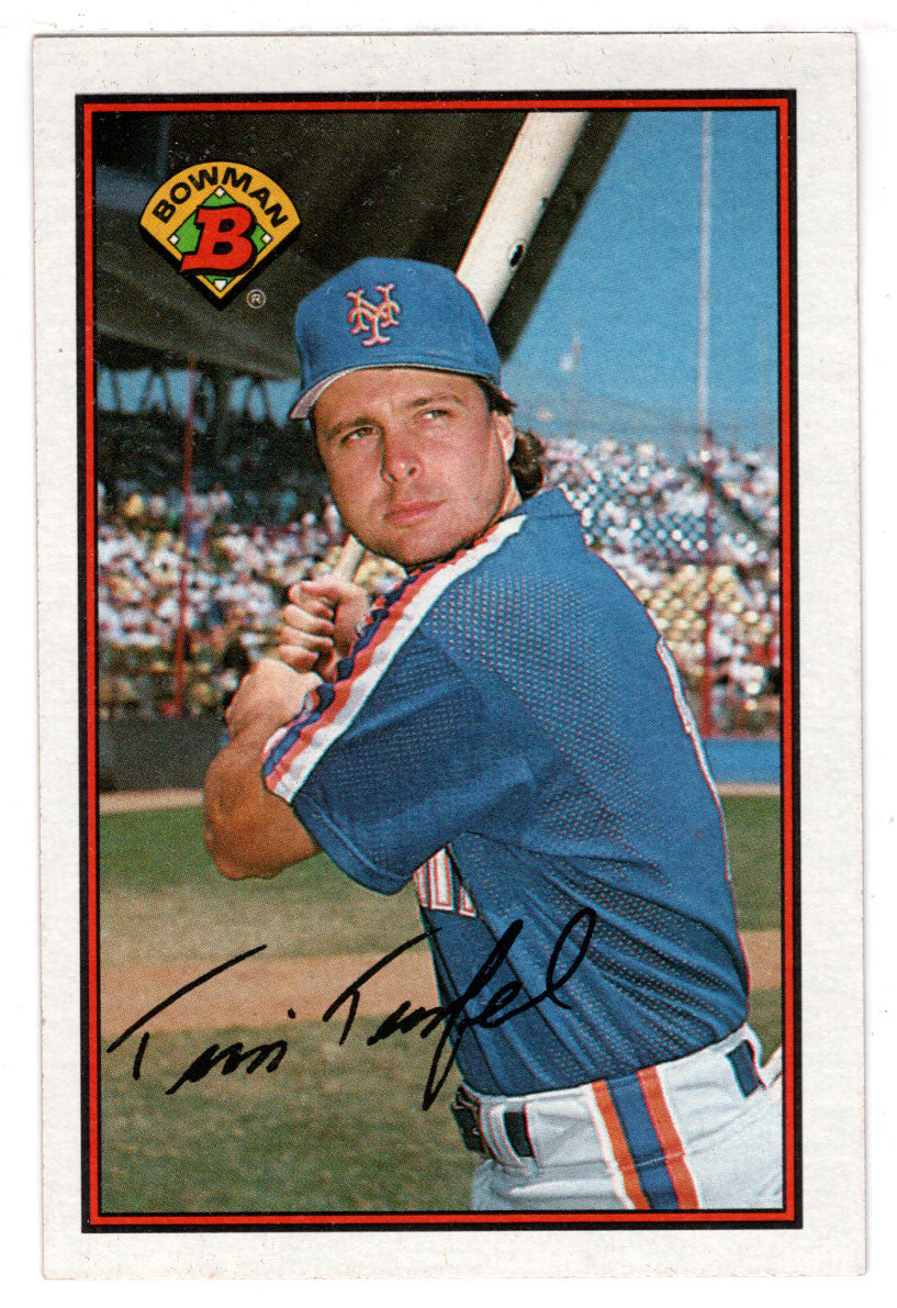 Tim Teufel - New York Mets (MLB Baseball Card) 1989 Bowman # 382 Mint