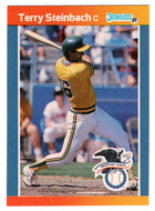 Terry Steinbach - Oakland Athletics (MLB Baseball Card) 1989 Donruss All-Stars # 9 Mint