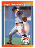Doyle Alexander - Detroit Tigers (MLB Baseball Card) 1989 Donruss All-Stars # 12 Mint