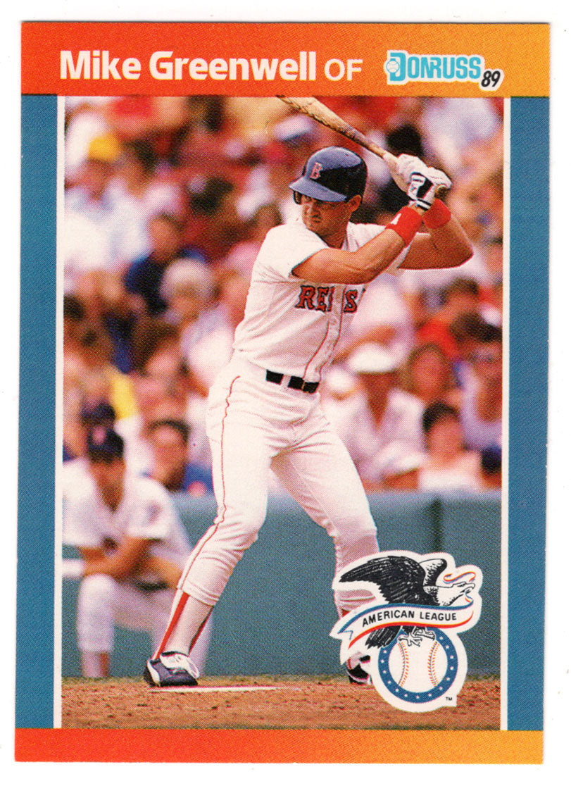 Mike Greenwell - Boston Red Sox (MLB Baseball Card) 1989 Donruss All-Stars # 15 Mint