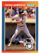 Carney Lansford - Oakland Athletics (MLB Baseball Card) 1989 Donruss All-Stars # 17 Mint