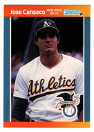 Jose Canseco - Oakland Athletics - Top AL Vote Getter (MLB Baseball Card) 1989 Donruss All-Stars # 30 Mint