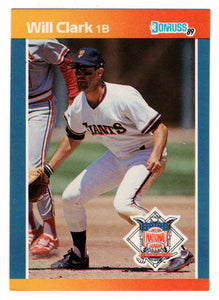 Will Clark - San Francisco Giants (MLB Baseball Card) 1989 Donruss All-Stars # 33 Mint