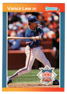Vance Law - Chicago Cubs (MLB Baseball Card) 1989 Donruss All-Stars # 49 Mint